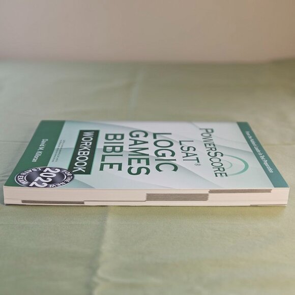 PowerScore LSAT Logic Games Workbook - 2022 Edition Exam Prep Book Law School - Picture 7 of 8